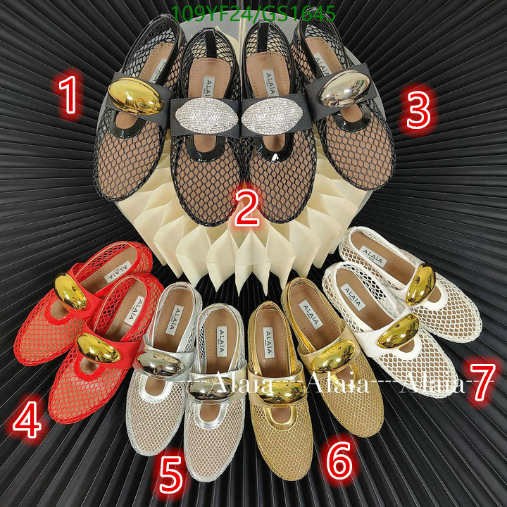 Women Shoes-ALAIA Code: GC1645 $: 109USD