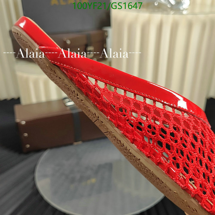 Women Shoes-ALAIA Code: GC1647 $: 100USD