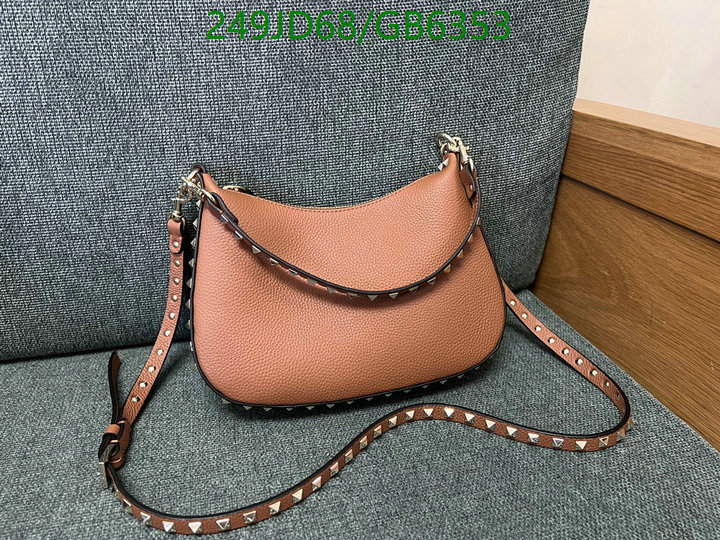 Valentino Bag-(Mirror)-Crossbody- Code: GB6353 $: 249USD