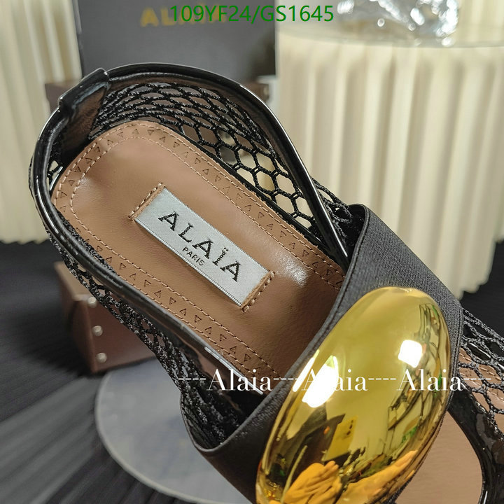 Women Shoes-ALAIA Code: GC1645 $: 109USD