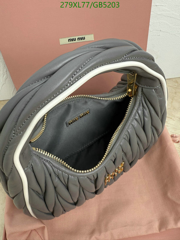 Miu Miu Bag-(Mirror)-Crossbody- Code: GB5203 $: 279USD