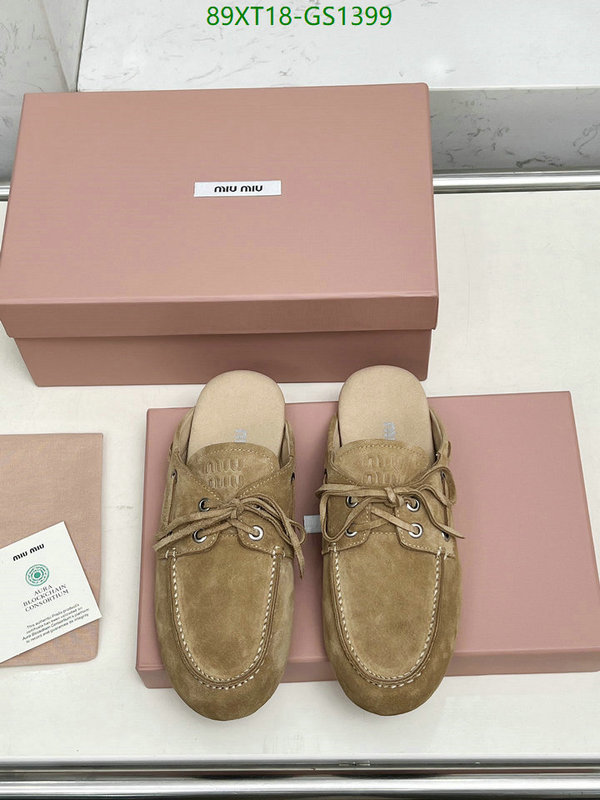 Women Shoes-Miu Miu Code: GS1399 $: 89USD