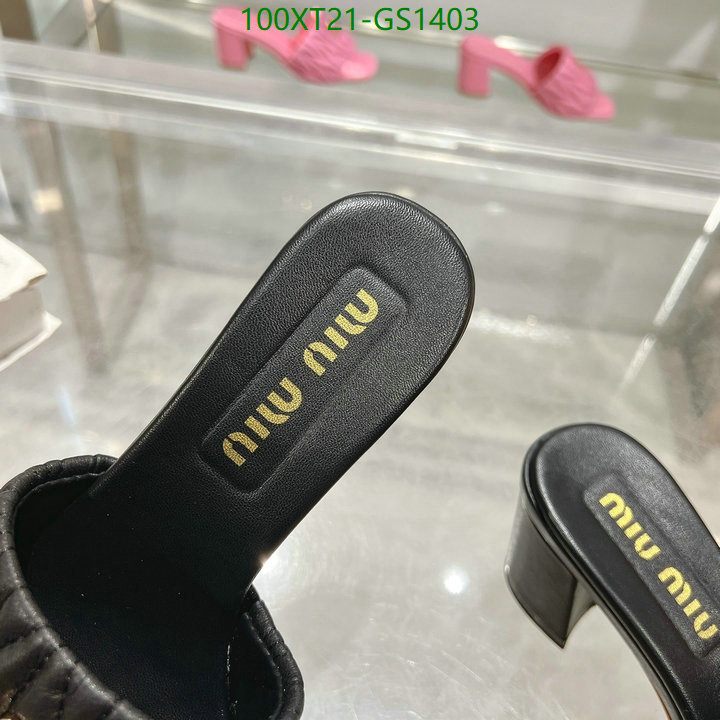 Women Shoes-Miu Miu Code: GS1403 $: 100USD