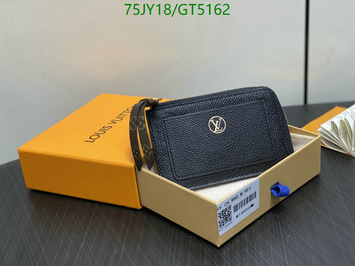 LV Bag-(Mirror)-Wallet- Code: GT5162 $: 75USD