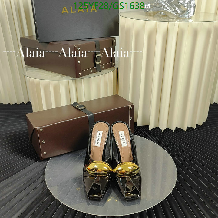 Women Shoes-ALAIA Code: GS1638 $: 125USD