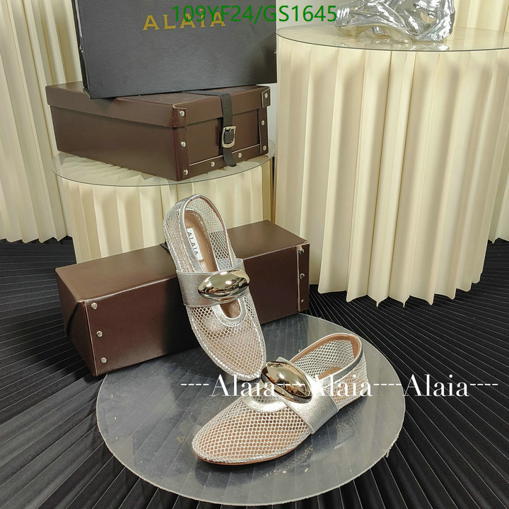 Women Shoes-ALAIA Code: GC1645 $: 109USD