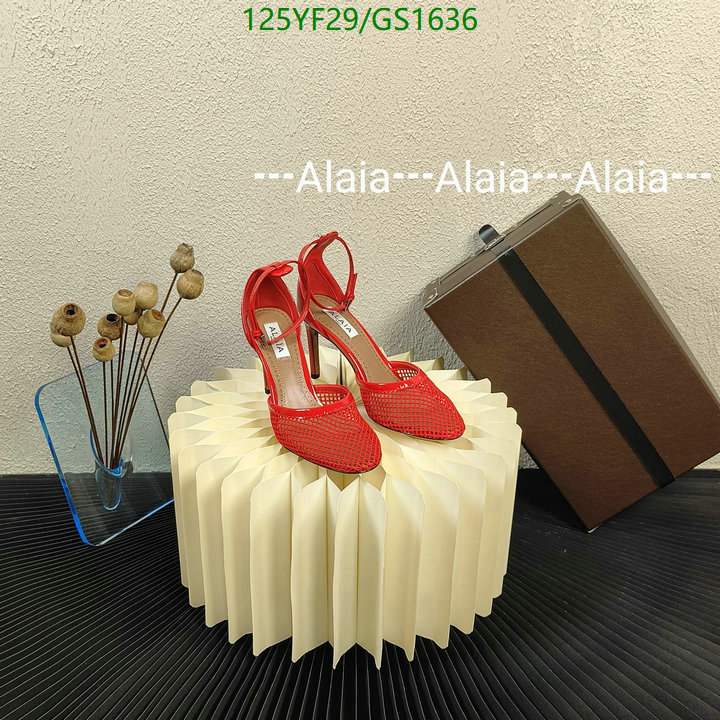 Women Shoes-ALAIA Code: GC1636 $: 125USD