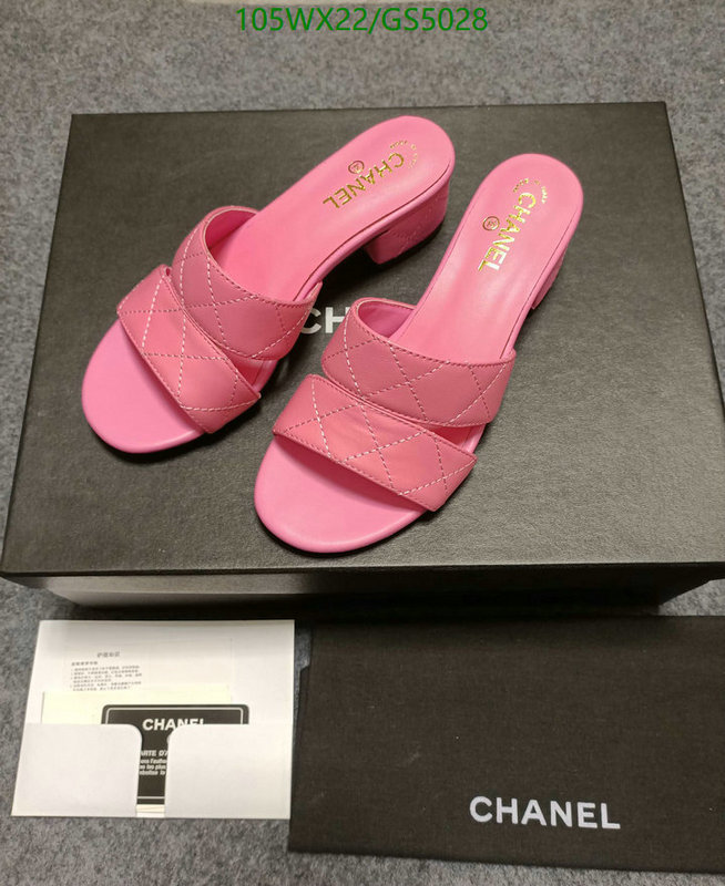 Women Shoes-Chanel Code: GS5028 $: 105USD