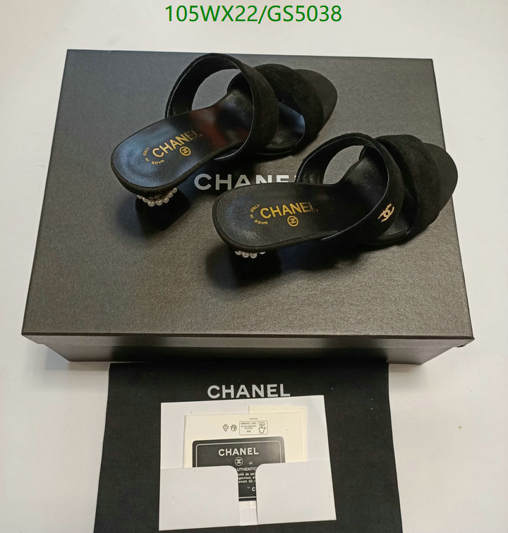 Women Shoes-Chanel Code: GS5038 $: 105USD