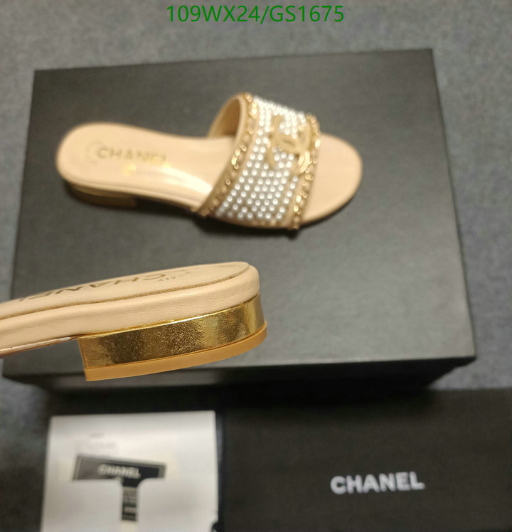 Women Shoes-Chanel Code: GS1675 $: 109USD