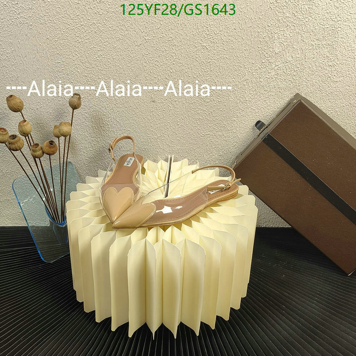 Women Shoes-ALAIA Code: GS1643 $: 125USD