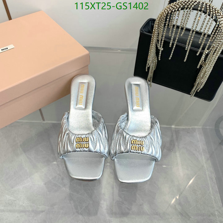 Women Shoes-Miu Miu Code: GS1402 $: 115USD