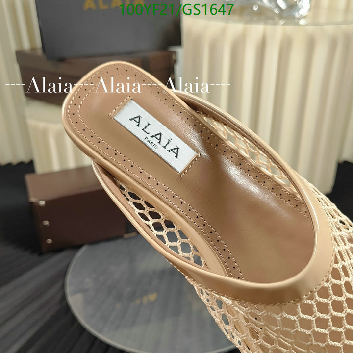 Women Shoes-ALAIA Code: GC1647 $: 100USD