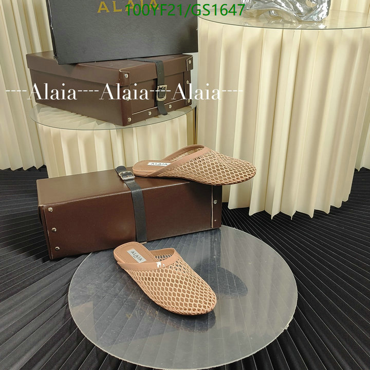 Women Shoes-ALAIA Code: GC1647 $: 100USD