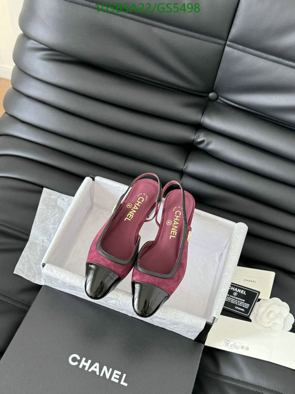 Women Shoes-Chanel Code: GS5498 $: 105USD