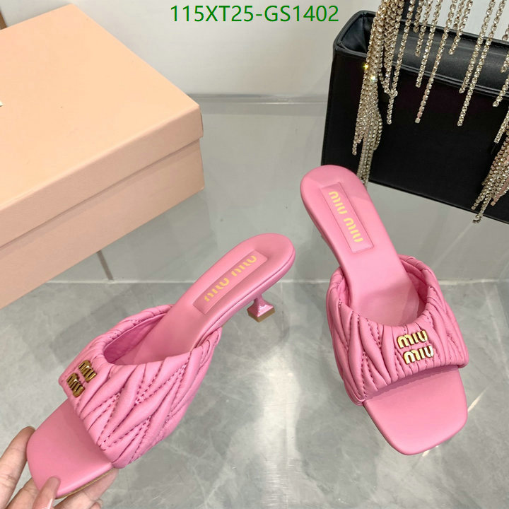 Women Shoes-Miu Miu Code: GS1402 $: 115USD