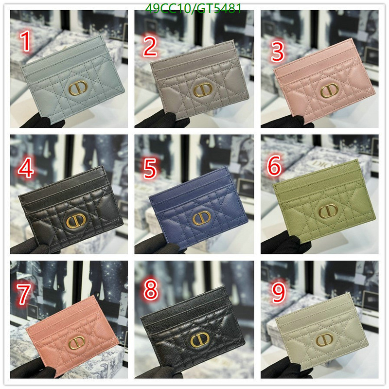 Dior Bag-(Mirror)-Wallet- Code: GT5481 $: 49USD