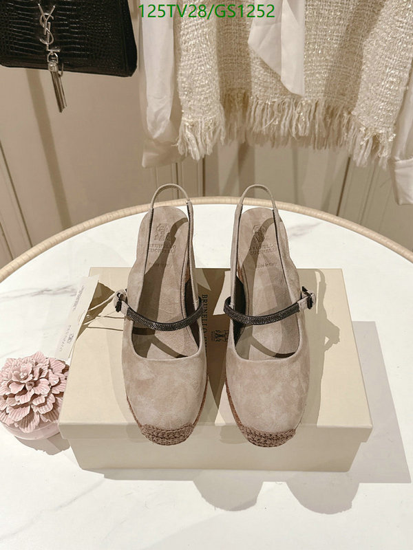 Women Shoes-Brunello Cucinelli Code: GS1252 $: 125USD