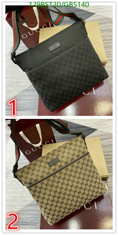 Gucci Bag-(Mirror)-Crossbody- Code: GB5140 $: 129USD