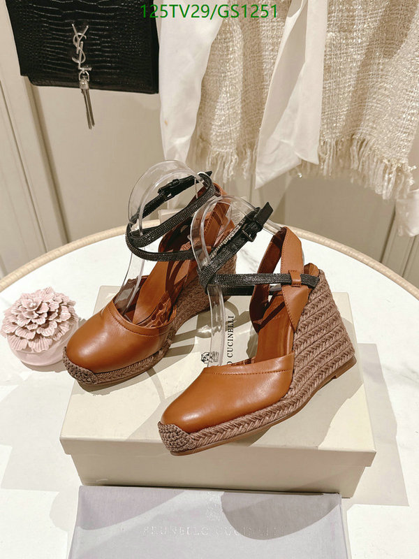 Women Shoes-Brunello Cucinelli Code: GS1251 $: 125USD