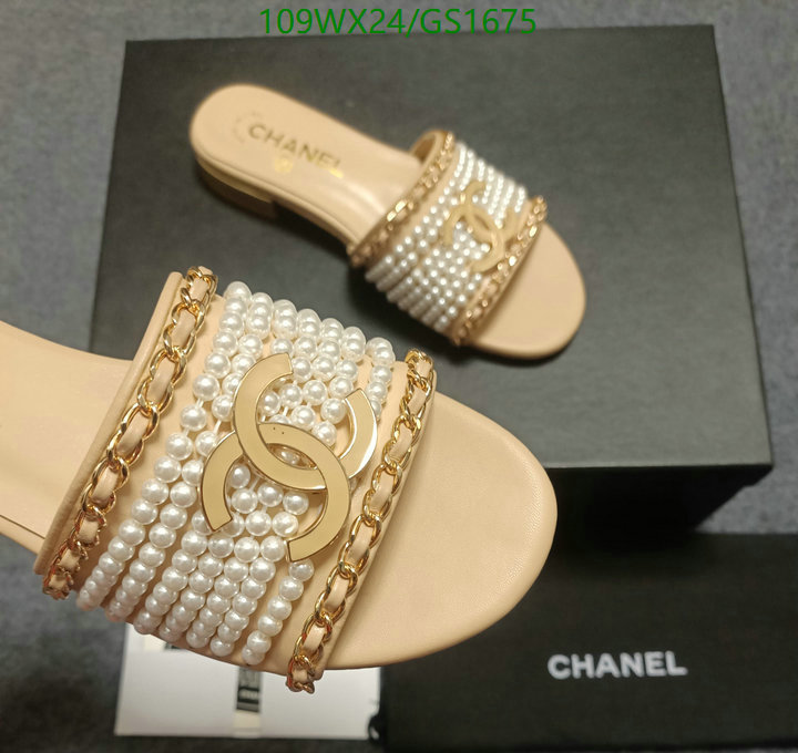 Women Shoes-Chanel Code: GS1675 $: 109USD