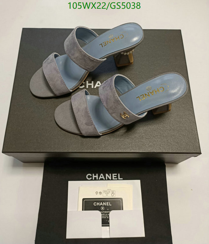Women Shoes-Chanel Code: GS5038 $: 105USD