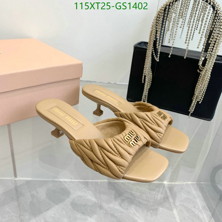 Women Shoes-Miu Miu Code: GS1402 $: 115USD