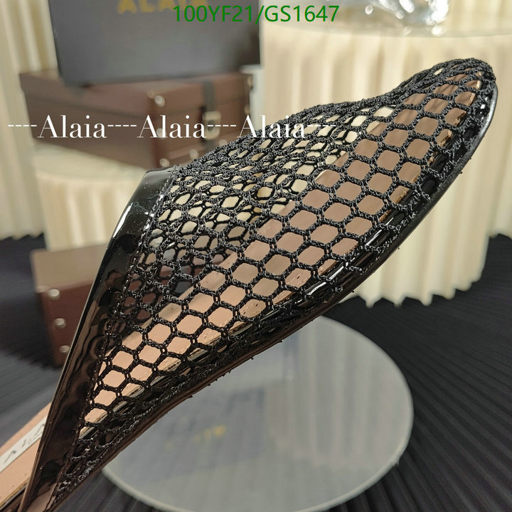 Women Shoes-ALAIA Code: GC1647 $: 100USD