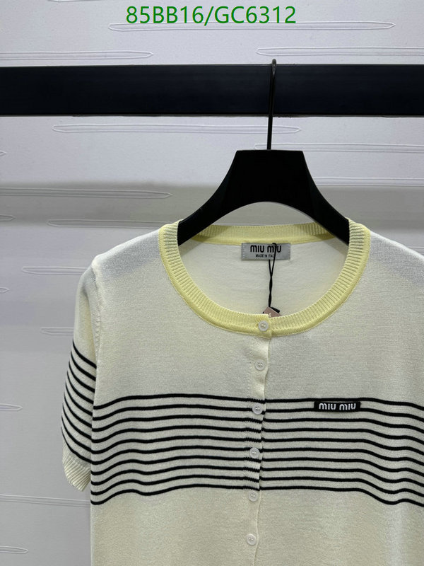 Clothing-MIUMIU Code: GC6312 $: 85USD