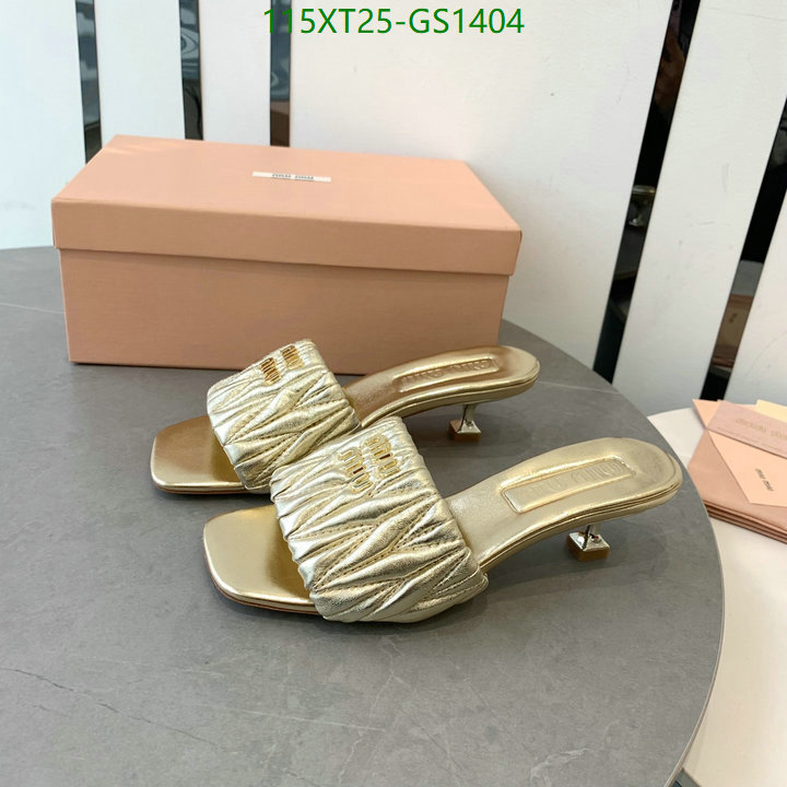 Women Shoes-Miu Miu Code: GS1404 $: 115USD