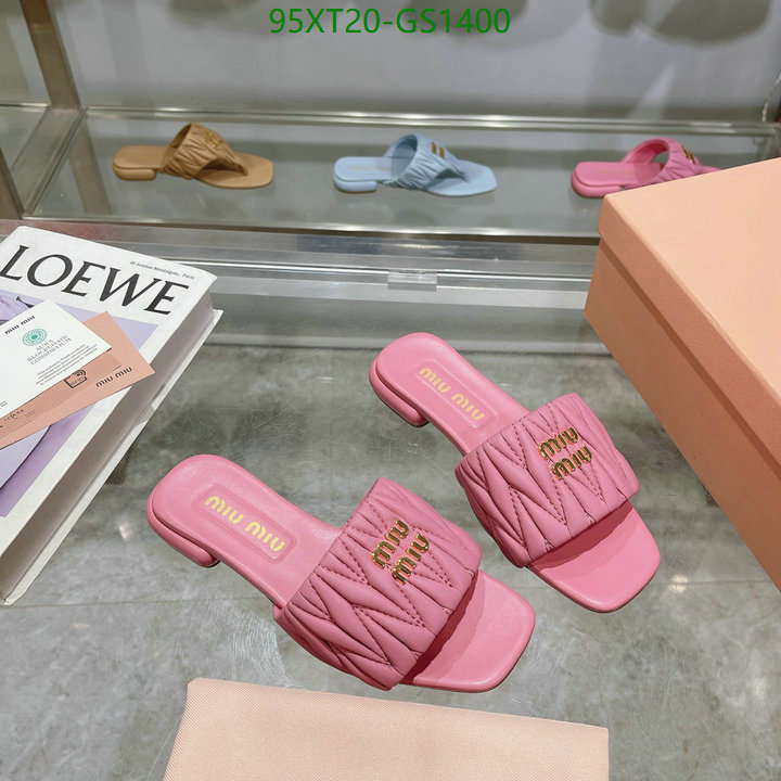 Women Shoes-Miu Miu Code: GS1400 $: 95USD