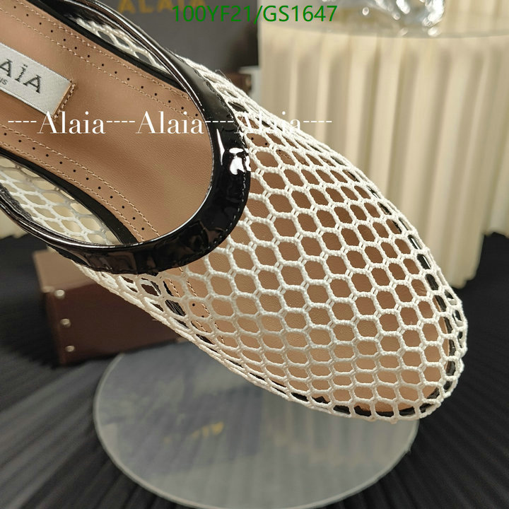 Women Shoes-ALAIA Code: GC1647 $: 100USD