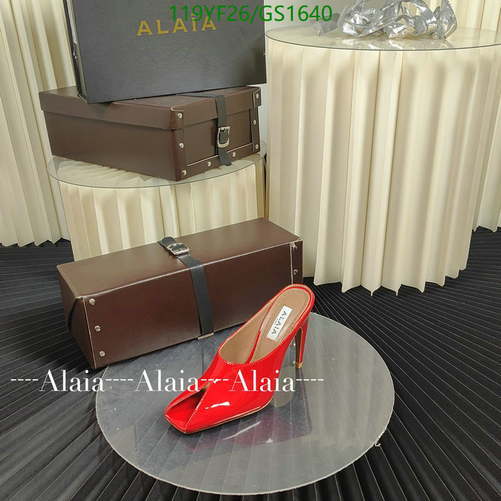 Women Shoes-ALAIA Code: GC1640 $: 119USD