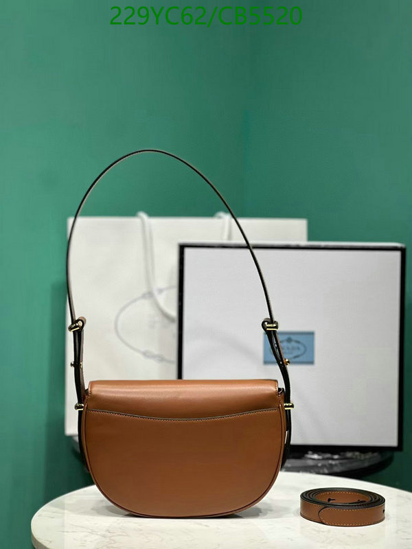 Prada Bag-(Mirror)-Handbag- Code: CB5520 $: 229USD