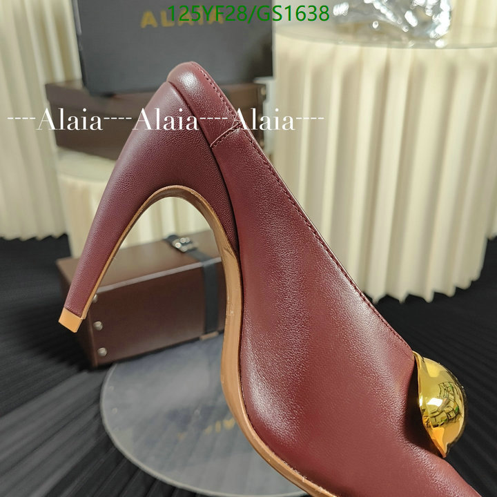 Women Shoes-ALAIA Code: GS1638 $: 125USD