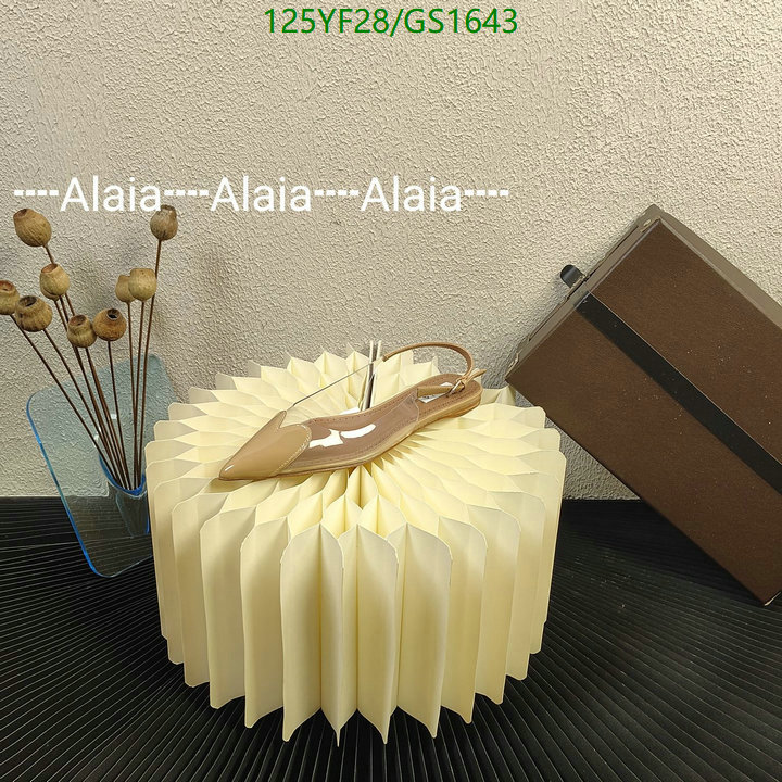 Women Shoes-ALAIA Code: GS1643 $: 125USD