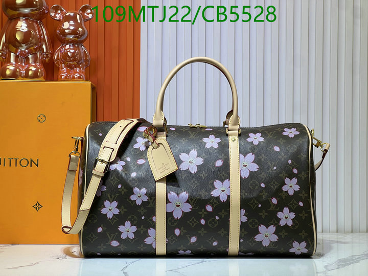 LV Bag-(4A)-Keepall BandouliRe 45-50- Code: CB5528 $: 109USD