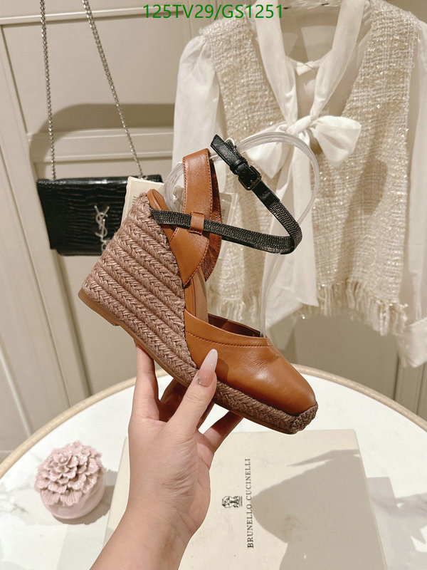 Women Shoes-Brunello Cucinelli Code: GS1251 $: 125USD