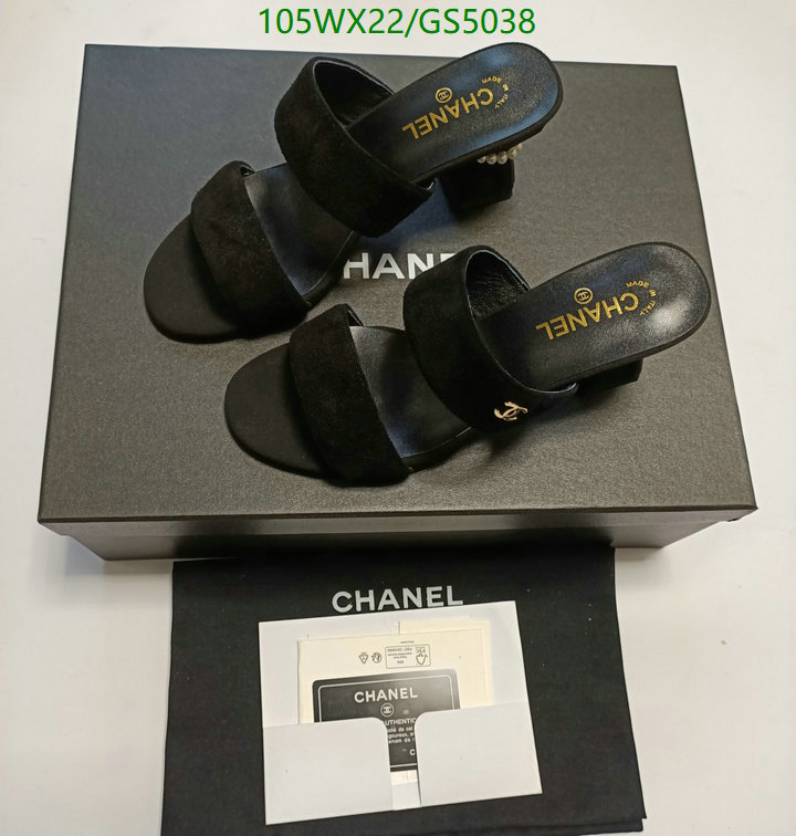 Women Shoes-Chanel Code: GS5038 $: 105USD