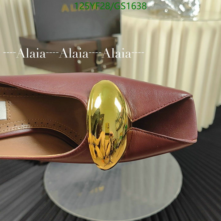 Women Shoes-ALAIA Code: GS1638 $: 125USD