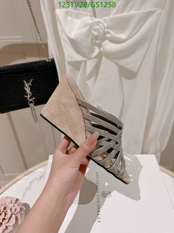 Women Shoes-Brunello Cucinelli Code: GS1258 $: 125USD