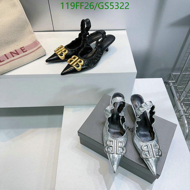 Women Shoes-Balenciaga Code: GS5322 $: 119USD
