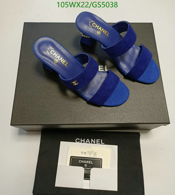 Women Shoes-Chanel Code: GS5038 $: 105USD
