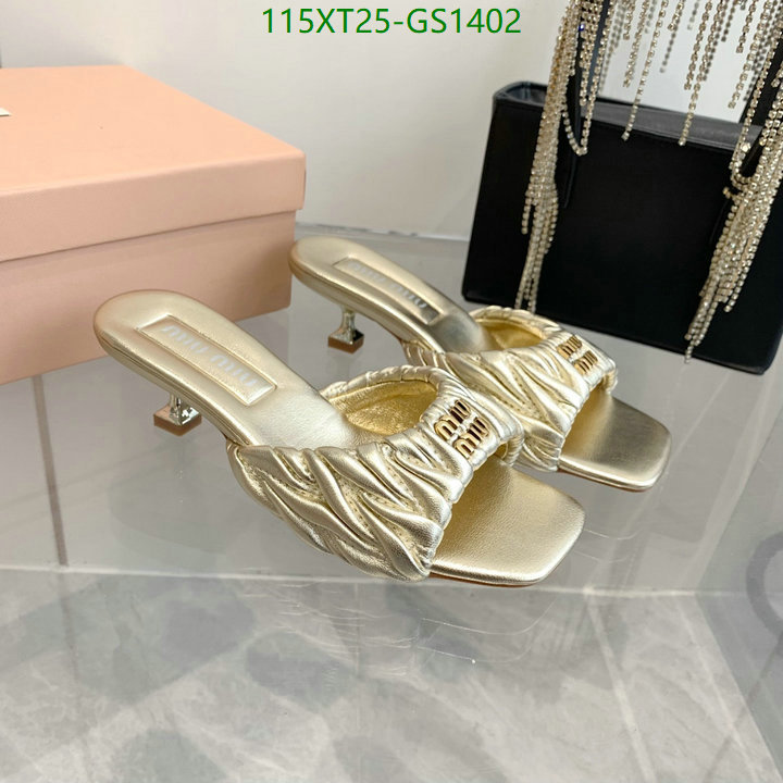 Women Shoes-Miu Miu Code: GS1402 $: 115USD