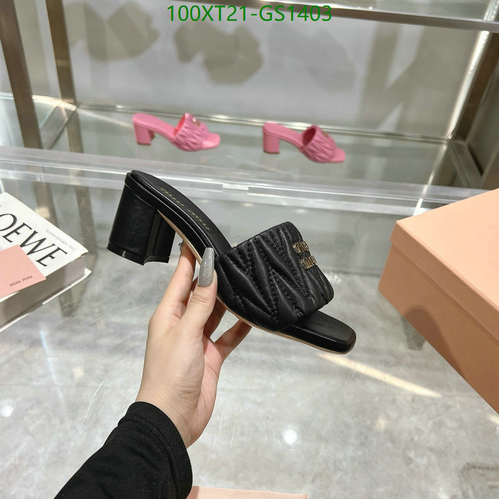 Women Shoes-Miu Miu Code: GS1403 $: 100USD