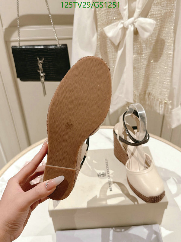 Women Shoes-Brunello Cucinelli Code: GS1251 $: 125USD