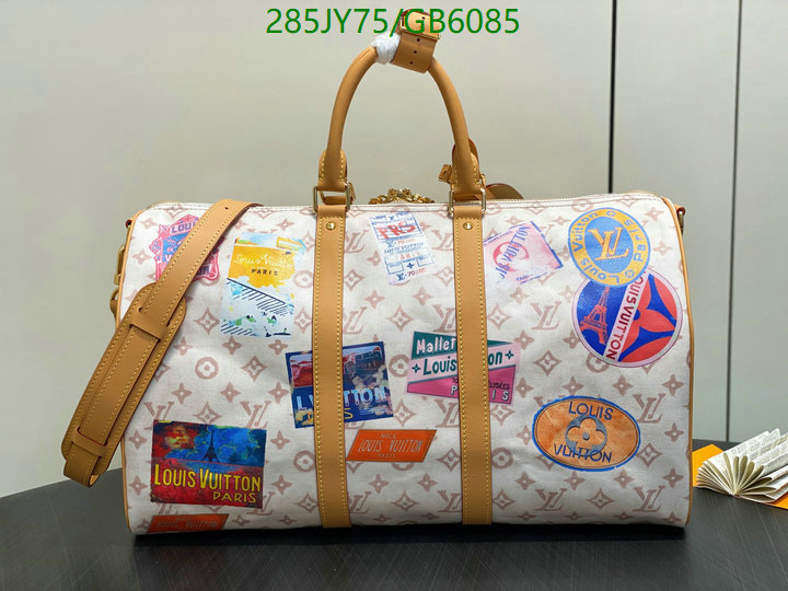LV Bag-(Mirror)-Keepall BandouliRe 45-50- Code: GB6085 $: 285USD
