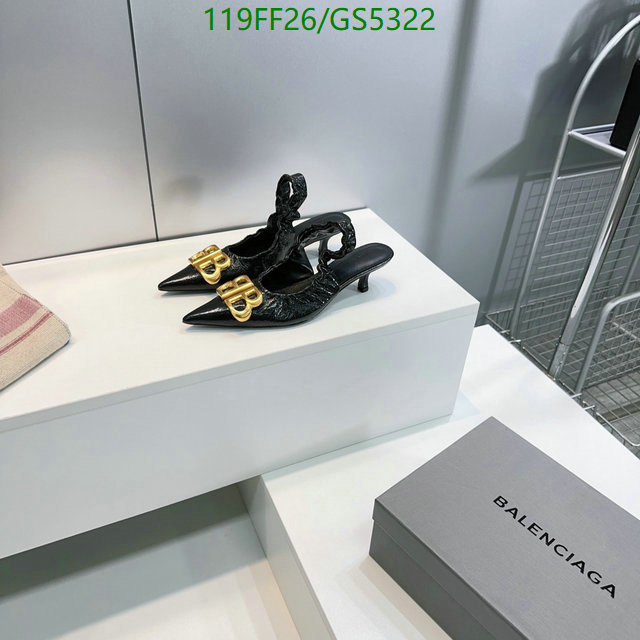 Women Shoes-Balenciaga Code: GS5322 $: 119USD