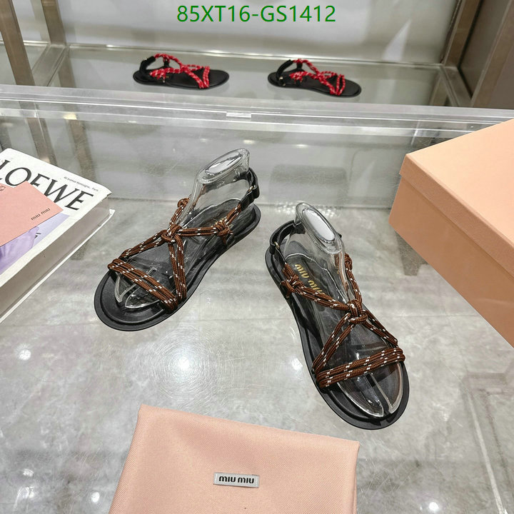 Women Shoes-Miu Miu Code: GS1412 $: 85USD