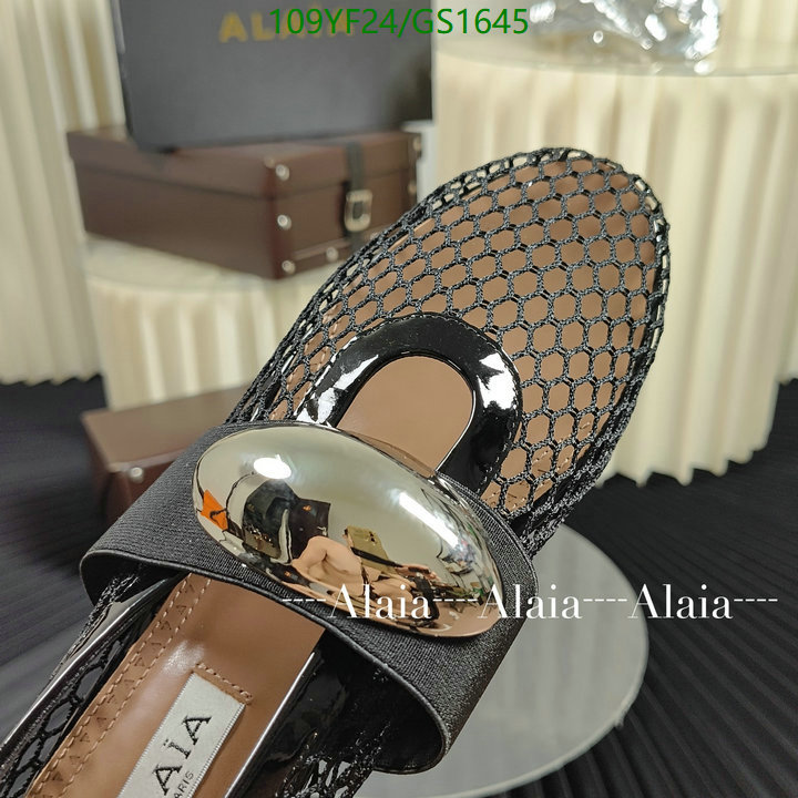 Women Shoes-ALAIA Code: GC1645 $: 109USD